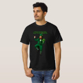 Grappige St. Patrick's Day T-shirt - Als ik slecht (Voorkant volledig)