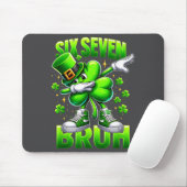 Grappige St. Patrick's Day Zes Zeven Bruh 67 Meme  Muismat (Met muis)