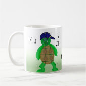 Grappige Staande Schildpad Koffiemok (Links)