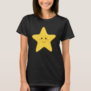 Grappige Starfish Happy Star voor Kinderen Peuters T-shirt