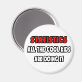 Grappige statisticus Shirten en geschenken Magneet (Voorkant / Achterkant)