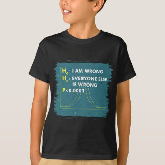 Grappige statistieken I Wiskunde Geek I im Wrong S T-shirt