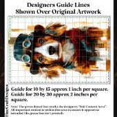 Grappige Steampunk Hond Illustratie DB2 Decoupage Tissuepapier