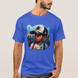 Grappige stedelijke man t-shirt