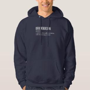 Grappige Steen Metselaar Hoodie Definitie