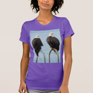 Grappige Steenarenden die Starend Humoristisch T-shirt