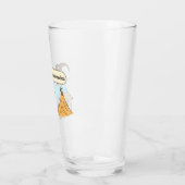 Grappige Steenbok Geit – Zo Overvol Cartoon Glas (Links)