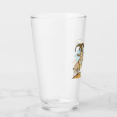 Grappige Steenbok Geit – Zo Overvol Cartoon Glas (Rechts)