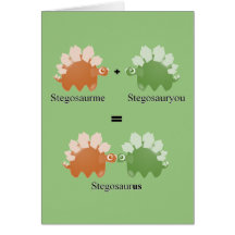  grappige stegosauruskaart