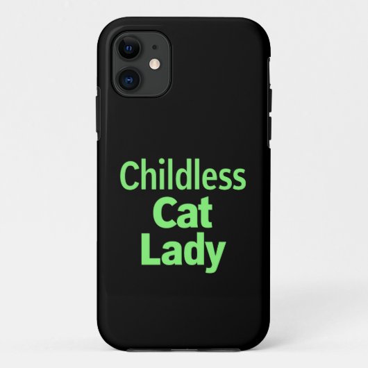 Grappige Stem Kat Dame Zonder Kinderen 2024 Case-Mate iPhone Case (Achterkant)