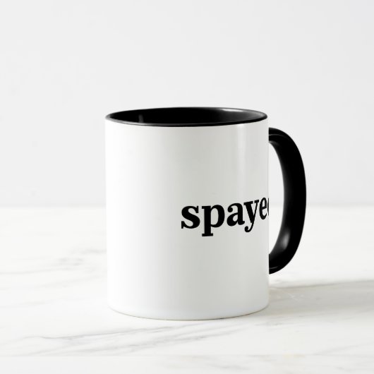 Grappige sterilisatie mok (Voorkant rechts)