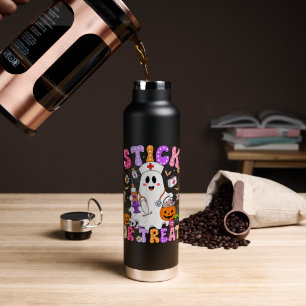 Grappige Stick Or Treat Schattige Verpleegster Gee Waterfles