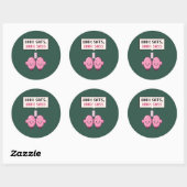 Grappige sticker voor longfunctieanalist (Vel)