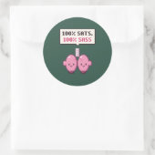 Grappige sticker voor longfunctieanalist (Tas)