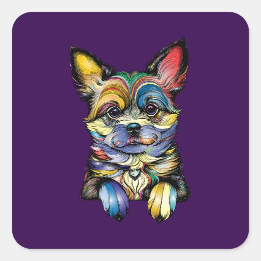 Grappige stickers Hondenliefhebbers (Voorkant)