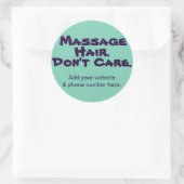 Grappige Stickers voor Massage Cliënten (Tas)