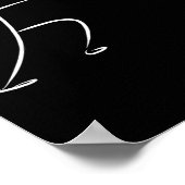 Grappige Stickman Discgolfspeler die Disc Golf Goo Poster (Hoek)