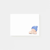 Grappige Sticky Notes met Happy Baby (Voorkant)