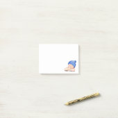 Grappige Sticky Notes met Happy Baby (Op bureau)