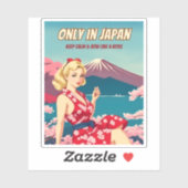 Grappige  Stijl Japan Toerisme Gaijin Humor Sticker (Vel)