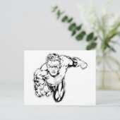 Grappige Stijl - Ring vooraan, Zwart-wit Briefkaart (Staand voorkant)