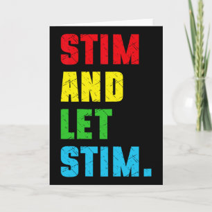 Grappige Stim En Laat Stim Autisme Bewustzijn Maan Kaart