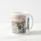 Grappige stinkwants tuinieren eigenzinnig geschenk koffiemok (Voorkant rechts)