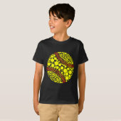 Grappige Stippen Softll Liefhebber Speler Internat T-shirt (Voorkant volledig)