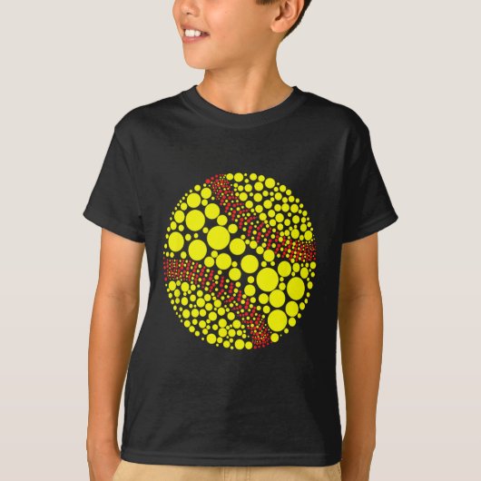 Grappige Stippen Softll Liefhebber Speler Internat T-shirt (Voorkant)