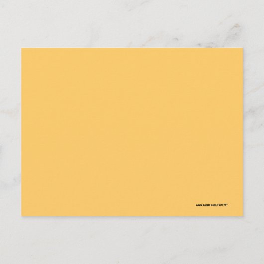 Grappige stoeptegels Onkruid Wandelpad Foto Briefkaart (Achterkant)