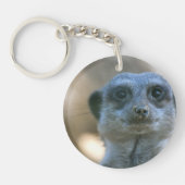 Grappige stokstaartje sleutelhanger (Voorkant)