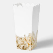 Grappige Stop Pop & Roll Witte Popcorn Bedankdoosjes (Achterkant)
