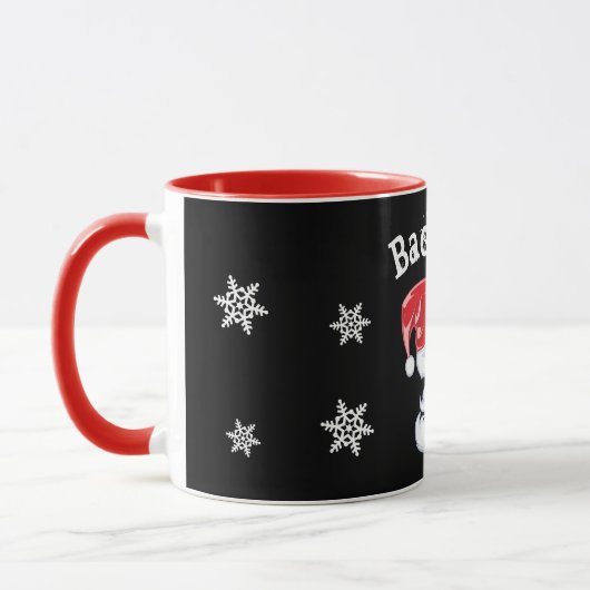Grappige Stoute Kerstman 11 oz Combo Mok (Links)
