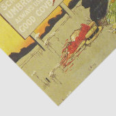 Grappige  strand paraplu lieverdjes tissuepapier (Detail)