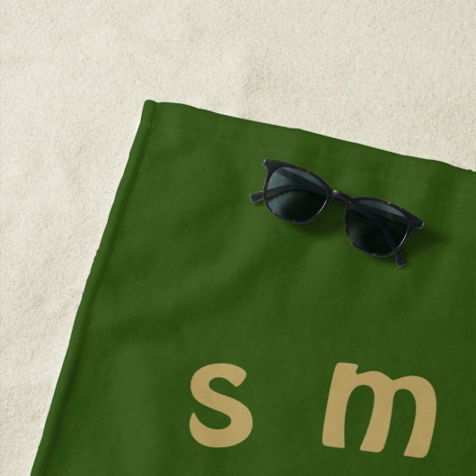 Grappige Strandlaken met Gelukkige Struisvogel - S (In situ)