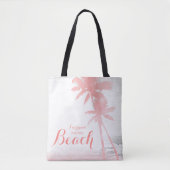 Grappige strandtas I zeemeermin voor het strand Tote Bag (Voorkant)