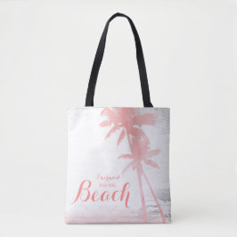 Grappige strandtas I zeemeermin voor het strand Tote Bag