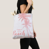 Grappige strandtas I zeemeermin voor het strand Tote Bag (Dichtbij)