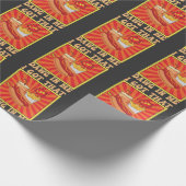 Grappige strip Hot Dogs Combo Ik heb die dag in mi Cadeaupapier (Hoek)