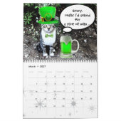 GRAPPIGE STRIPS VAN RARE PRATENDE KATTEN 2015 KALENDER (Mar 2027)