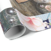 GRAPPIGE STRIPS VAN VREEMDE PRATENDE KATTEN 2 CADEAUPAPIER (Rol Hoek)