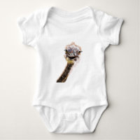 Grappige Struisvogel Baby Body of Baby T-shirt