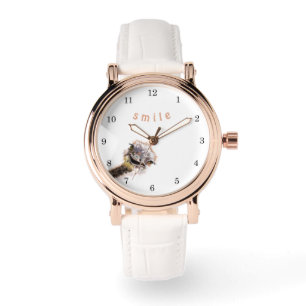 Grappige Struisvogel Horloge