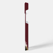 Grappige struisvogel iPhone Case aangepaste kleur  Hoesje (Linkerkant)