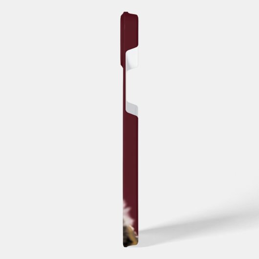 Grappige struisvogel iPhone Case aangepaste kleur  Hoesje (Linkerkant)