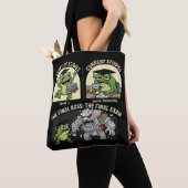 Grappige Student Kikker Eindtoets Level Baas Tote Bag (Dichtbij)