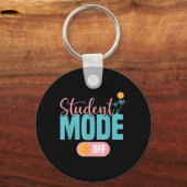 Grappige Student Modus Uit Gelukkige Laatste Dag V Sleutelhanger (Voorkant)