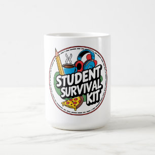 Grappige Student Survival Kit Terug naar School Sh Koffiemok