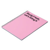Grappige Studiewinkelnotitieboek Notitieboek (Linkerzijde)