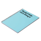 Grappige Studiewinkelnotitieboek Notitieboek (Linkerzijde)